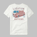 Location Matters Flag Tee
